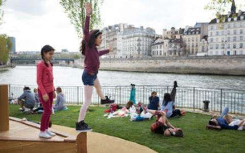 Ouverture du parc "RIVES de SEINE"